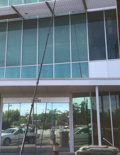 So many glass windows? No hassle! Our qualified and skilled window cleaners can clean even the hard-to-access windows leaving them sparkling!